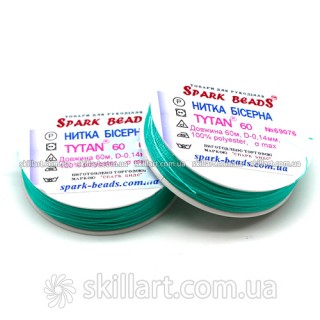 Нитки для бисера Tytan 60 Spark Beads (60м), 69076